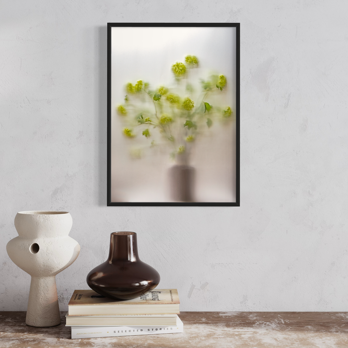 Botanic Still Life collection - viburnum in vase