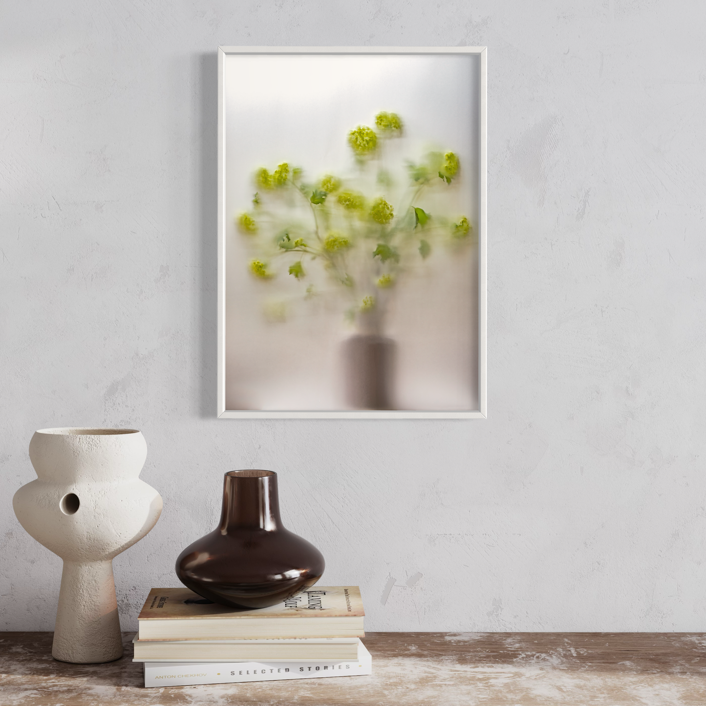 Botanic Still Life collection - viburnum in vase